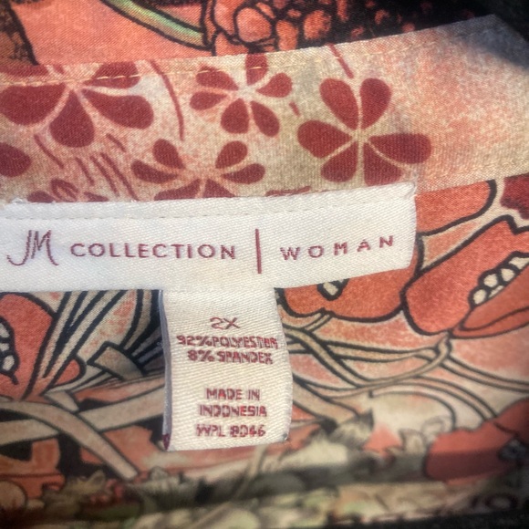 Multi colored loose fit casual shirt - Picture 2 of 2